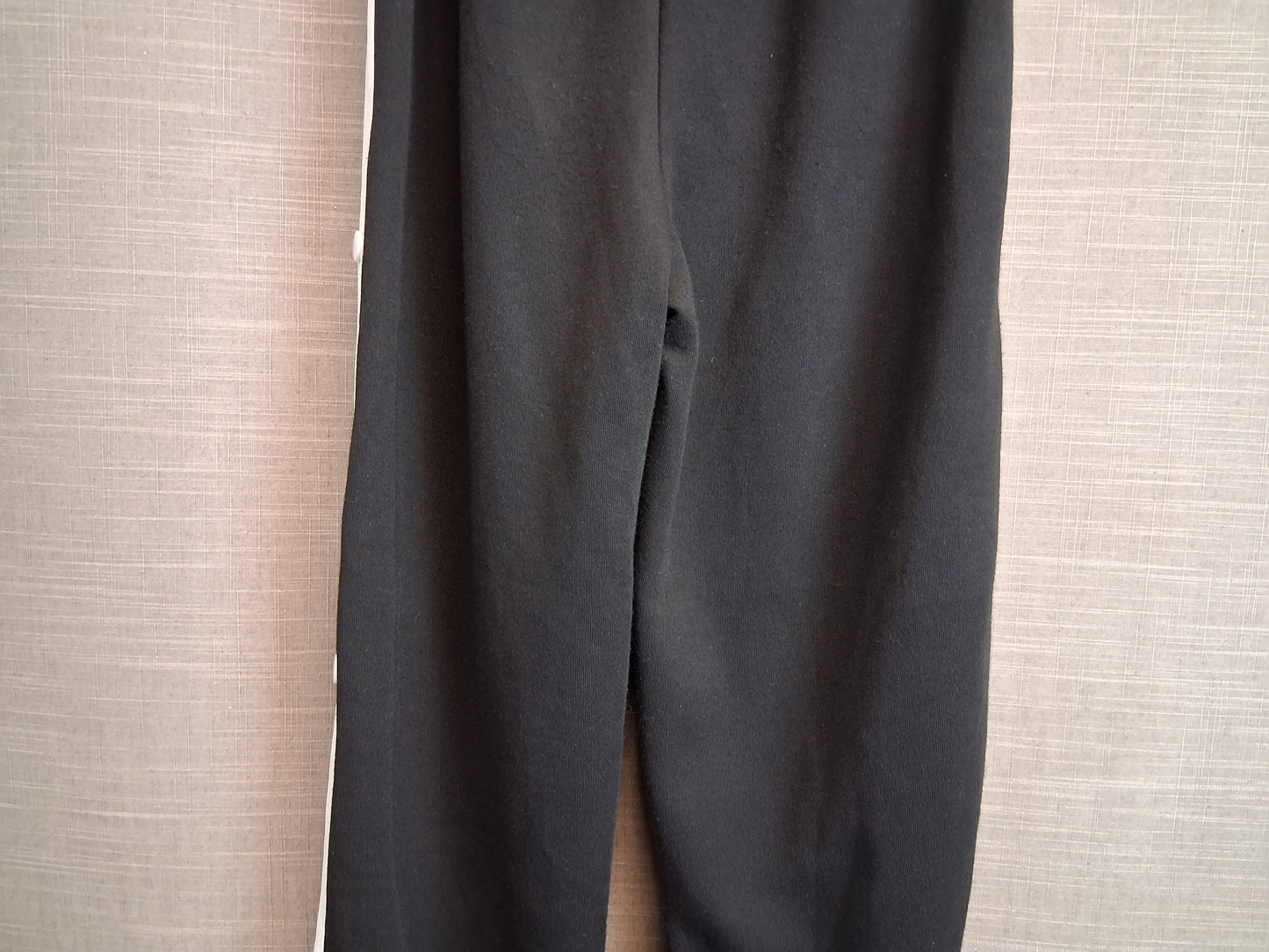 River Island Girls Black Joggers Faux Popper Sides Age 11-12 Years