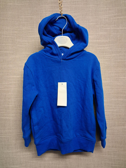 Urban Basics Peacocks Blue Hoodie Age 3-4 Years New