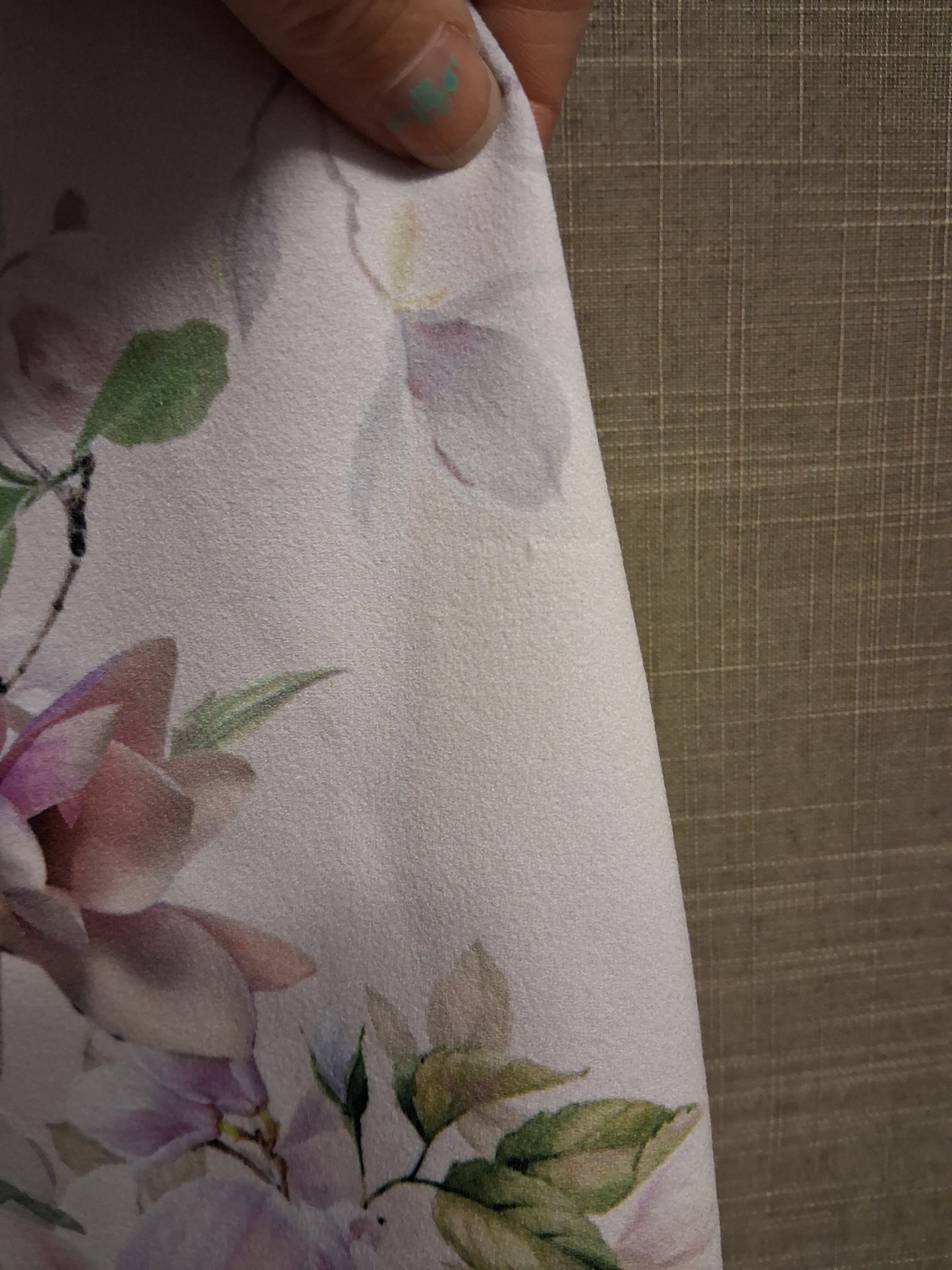 Next Girls Floral Pale Pink A Line Dress Age 8 Years