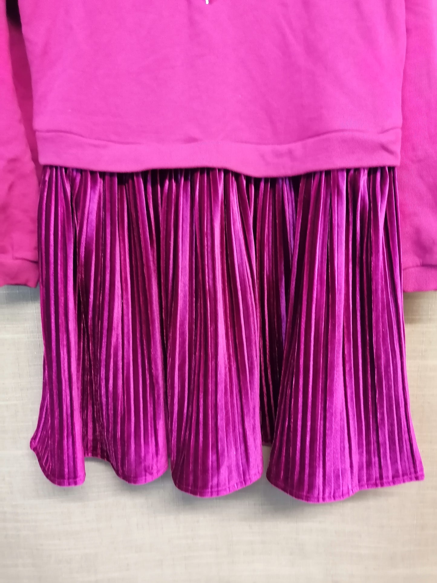George Girls Purple Jumper Dress Age 12-13 Years New