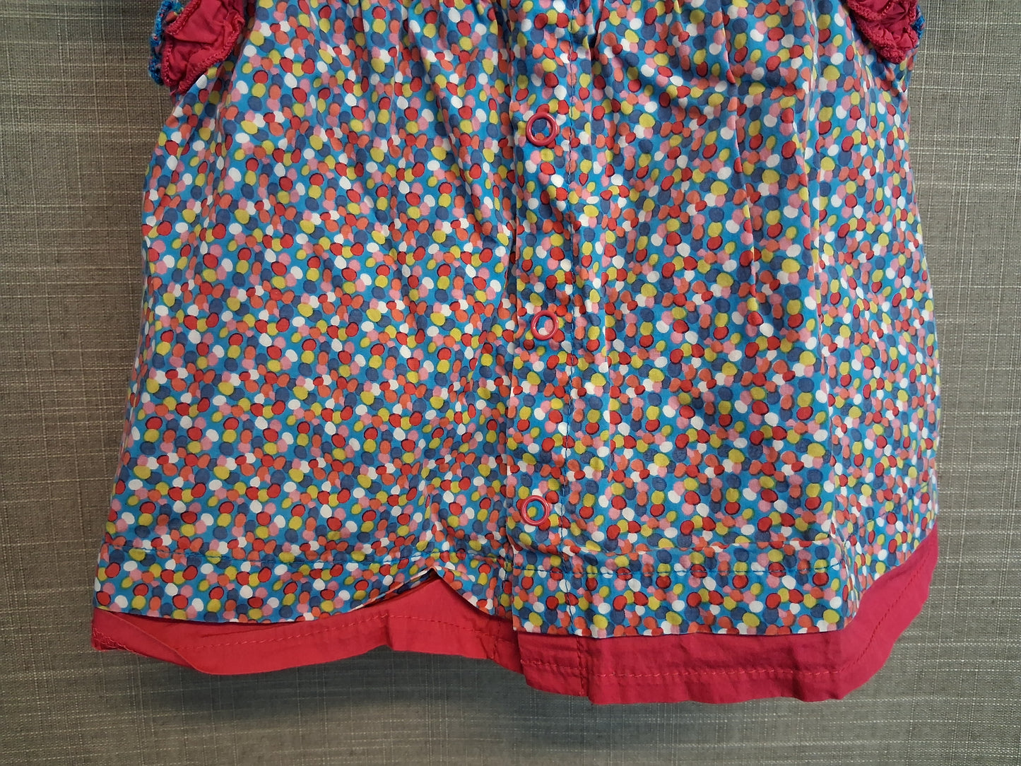 Mamas & Papas Girls Multicolour Sleeveless Dress Age 3-6 Months