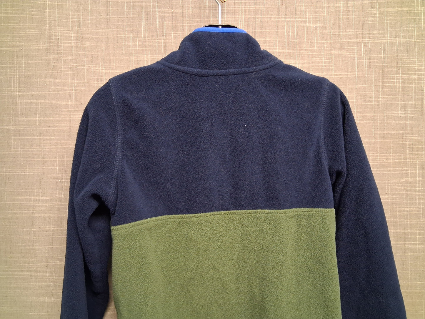 Joules Boys Green Blue Fleece Jumper Sweater Age 9 Years