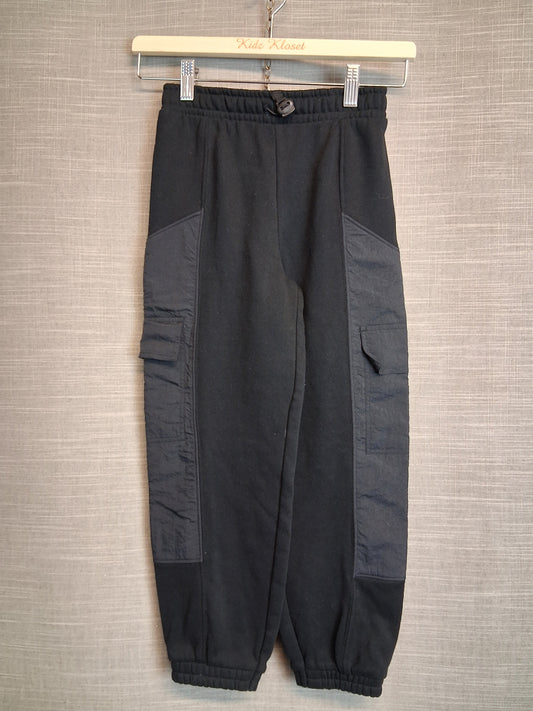 Primark Boys Cargo Joggers Black Age 7-8 Years
