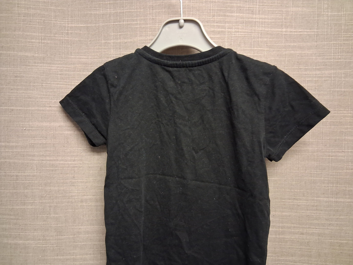 George Unisex "Pudsey" Children in Need Black Short Sleeve T-Shirt 2 way Sequins Age 4-5 Years