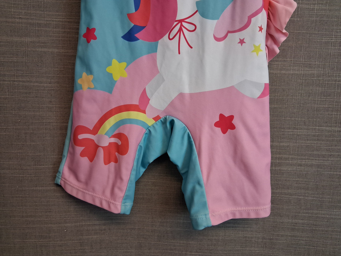 Shein Girls UV Swimsuit One Piece Unicorn One Age 2-3 Years