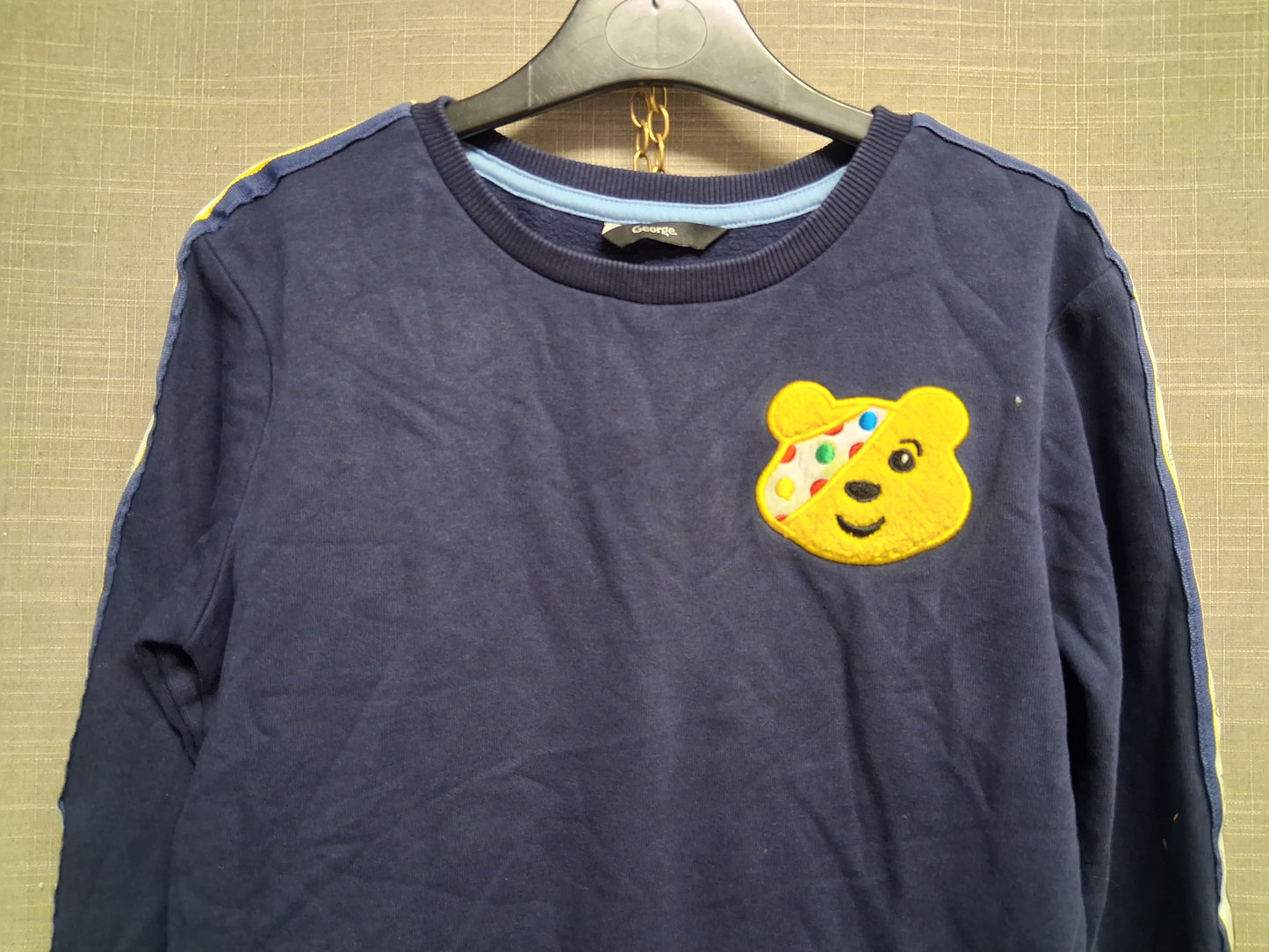George Boys "Pudsey" Children in Need Sweater Jersey Long Sleeve Age 9-10 Years