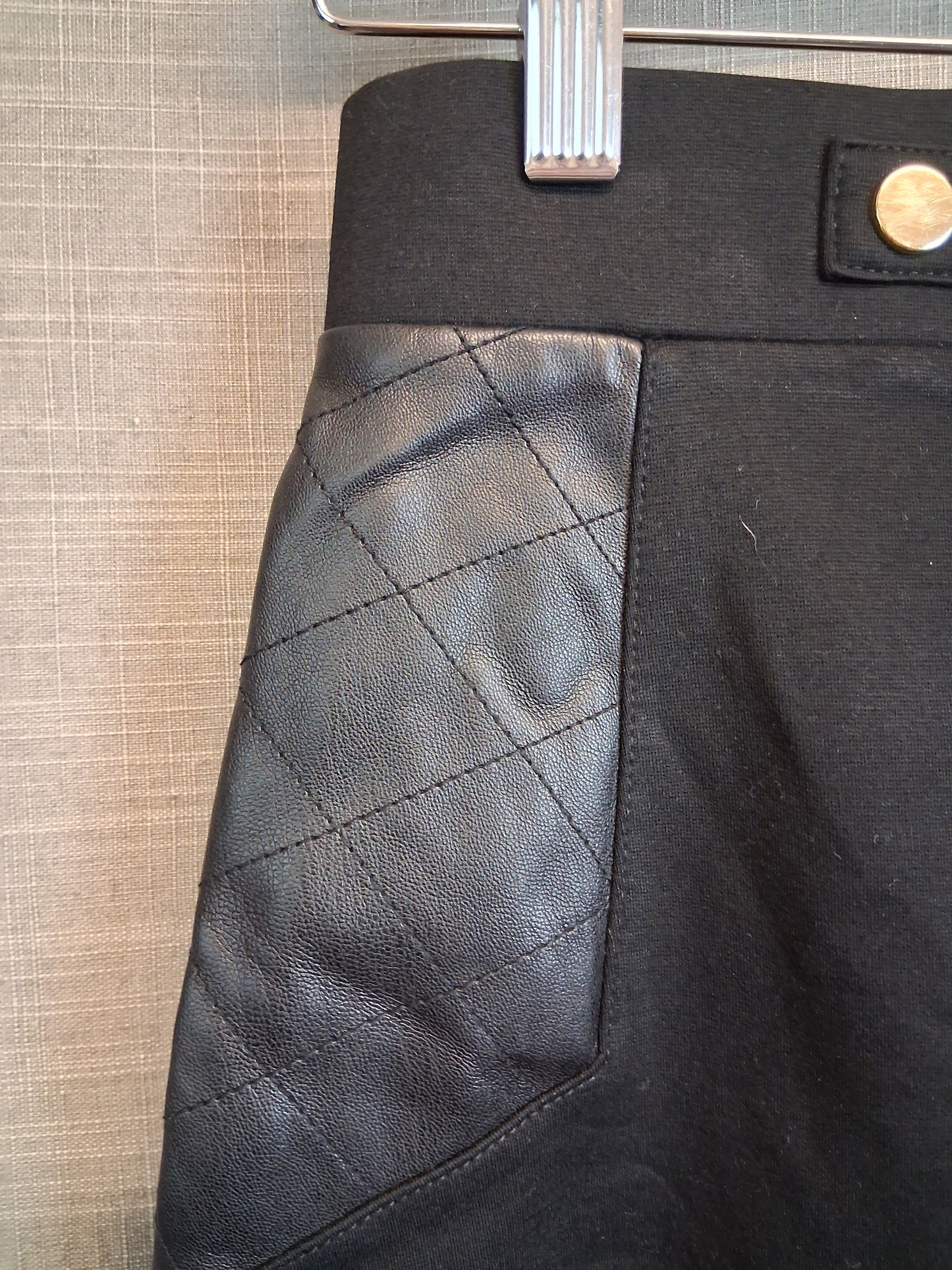River Island Black Mini Skirt Age 11-12 Years