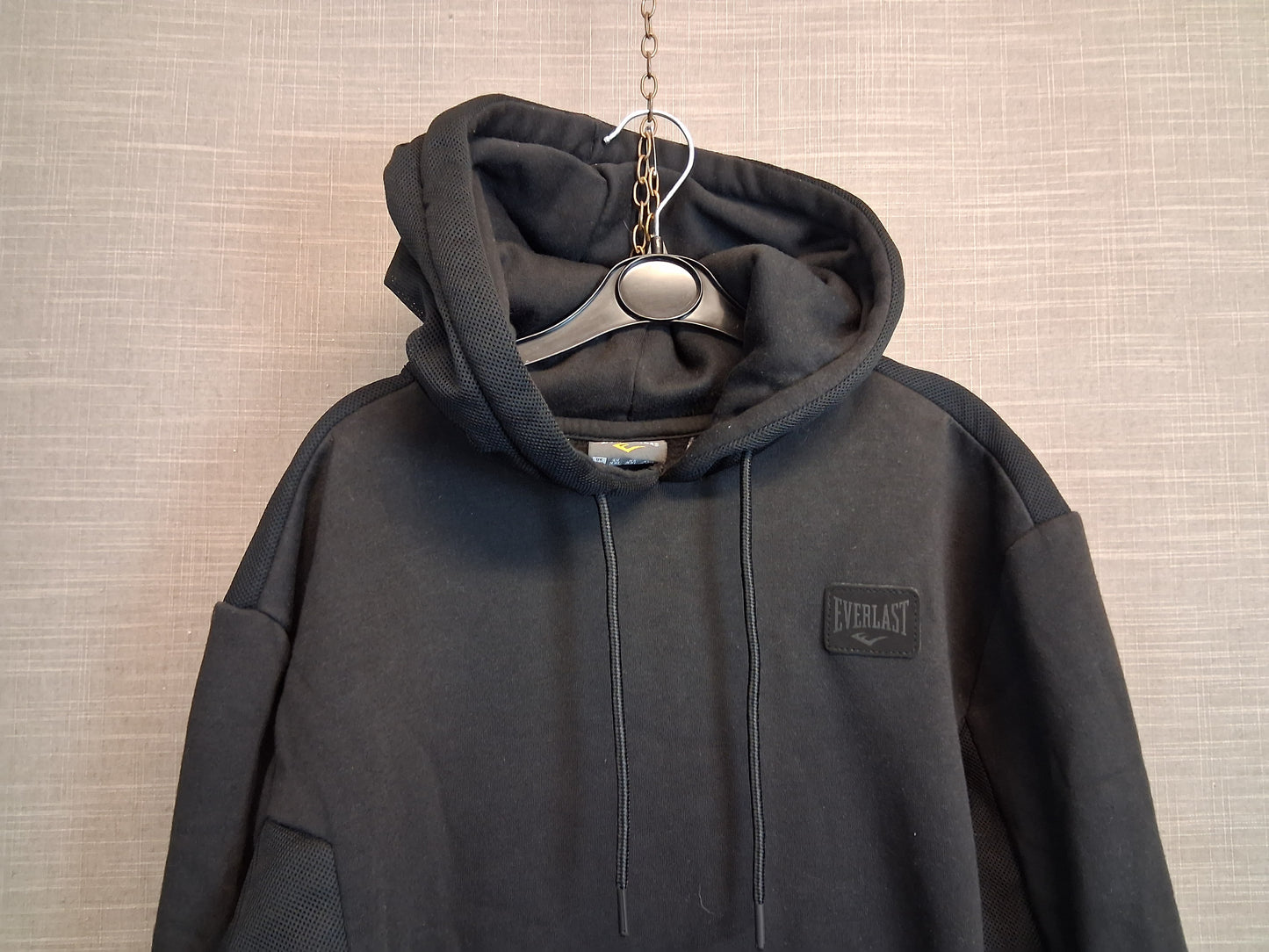 Everlast Boys Black Hoodie Jumper Age 15-16 Years