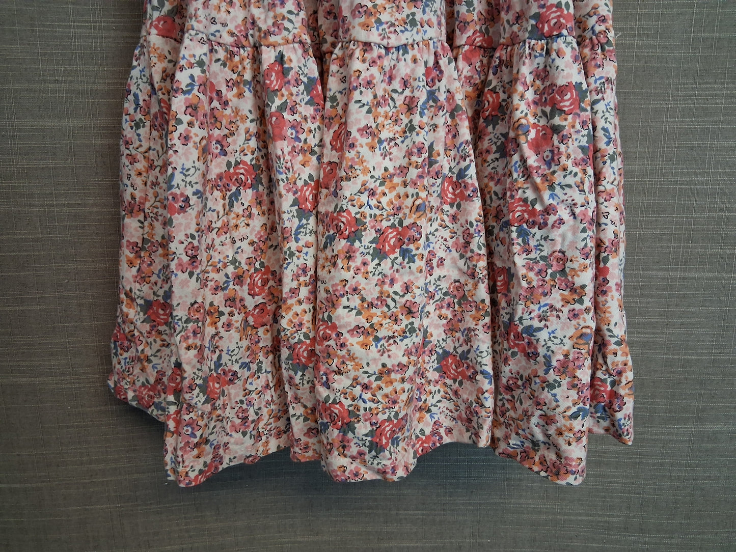 Next Girls Pink Floral Sleeveless Dress Age 5-6 Years