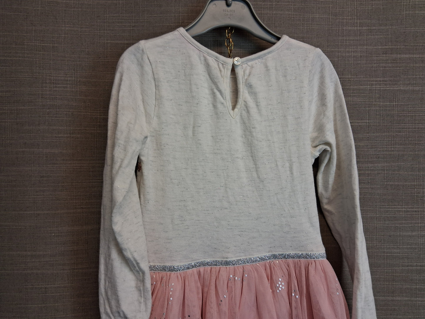 Monsoon Girls Pink Pretty Ballerina Dress Sequins Age 5-6 Years
