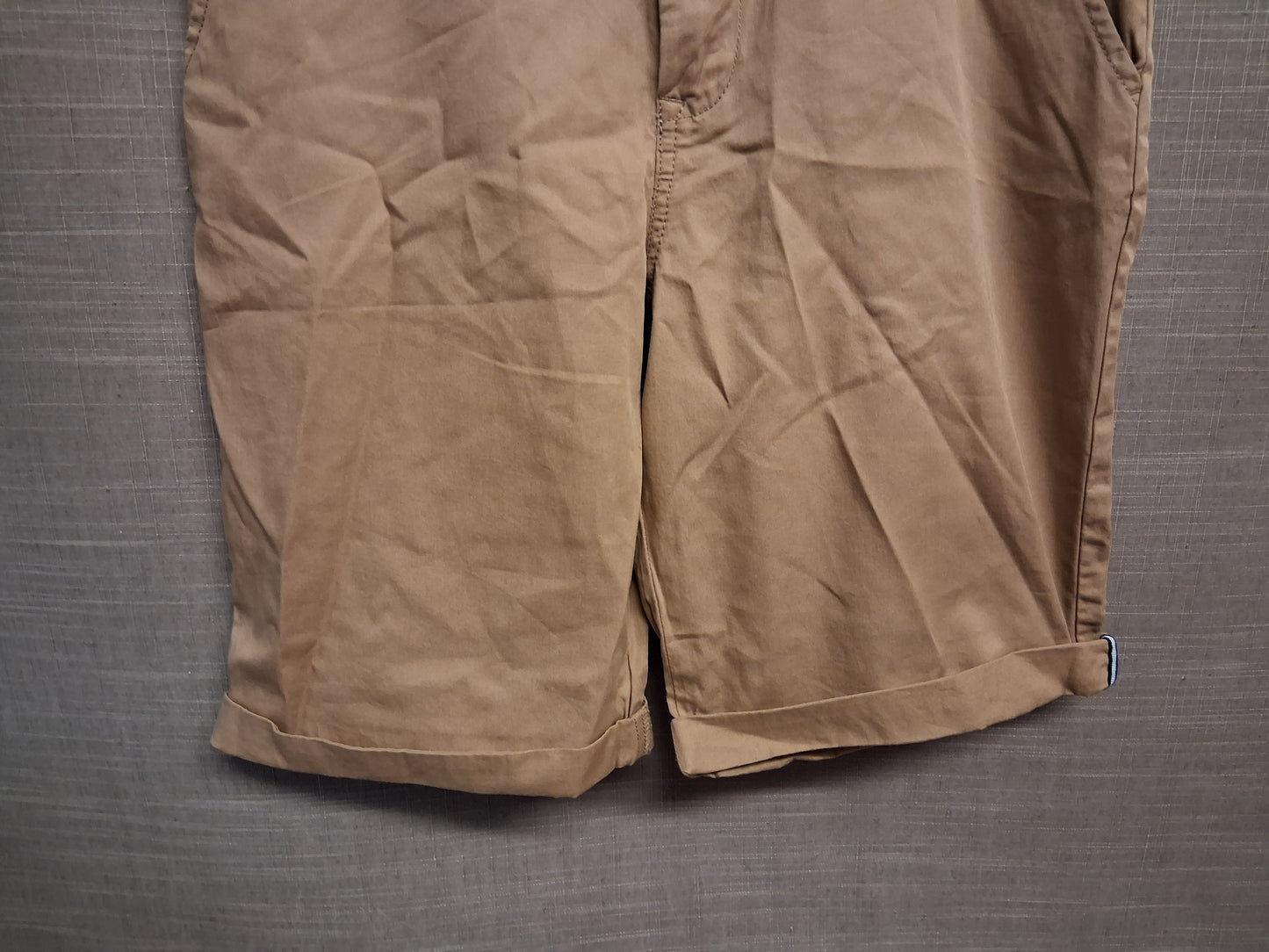 H&M Boys Brown Chino Shorts Elastic Waist Age 12-13 Years New