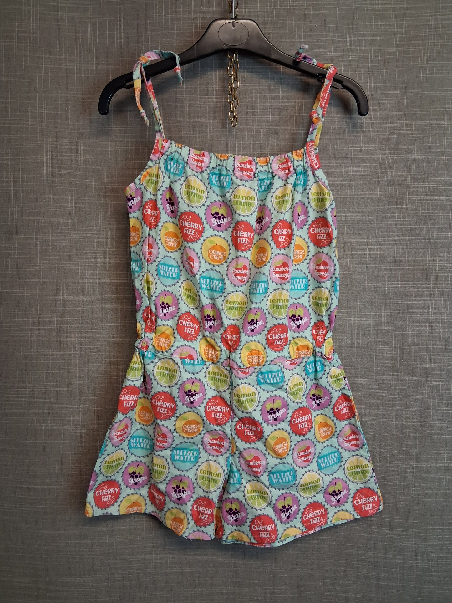 Girls Handmade Playsuit Multicolour Age 8-9 Years