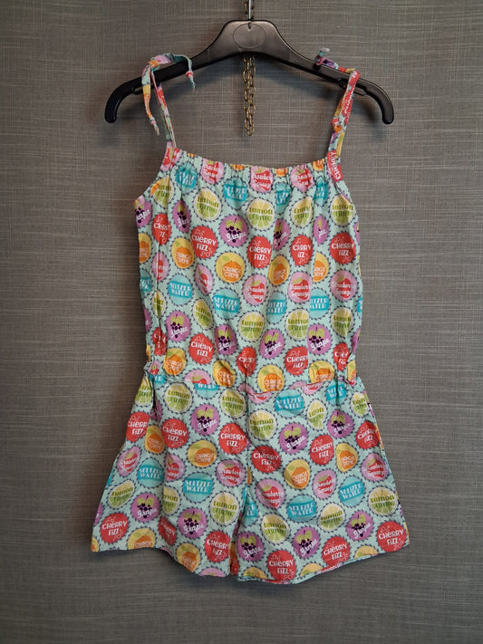 Girls Handmade Playsuit Multicolour Age 8-9 Years