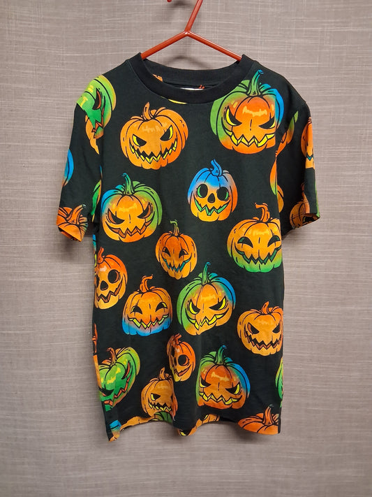 Next Boys Halloween Theme T-Shirt Pumpkin Age 10 Years