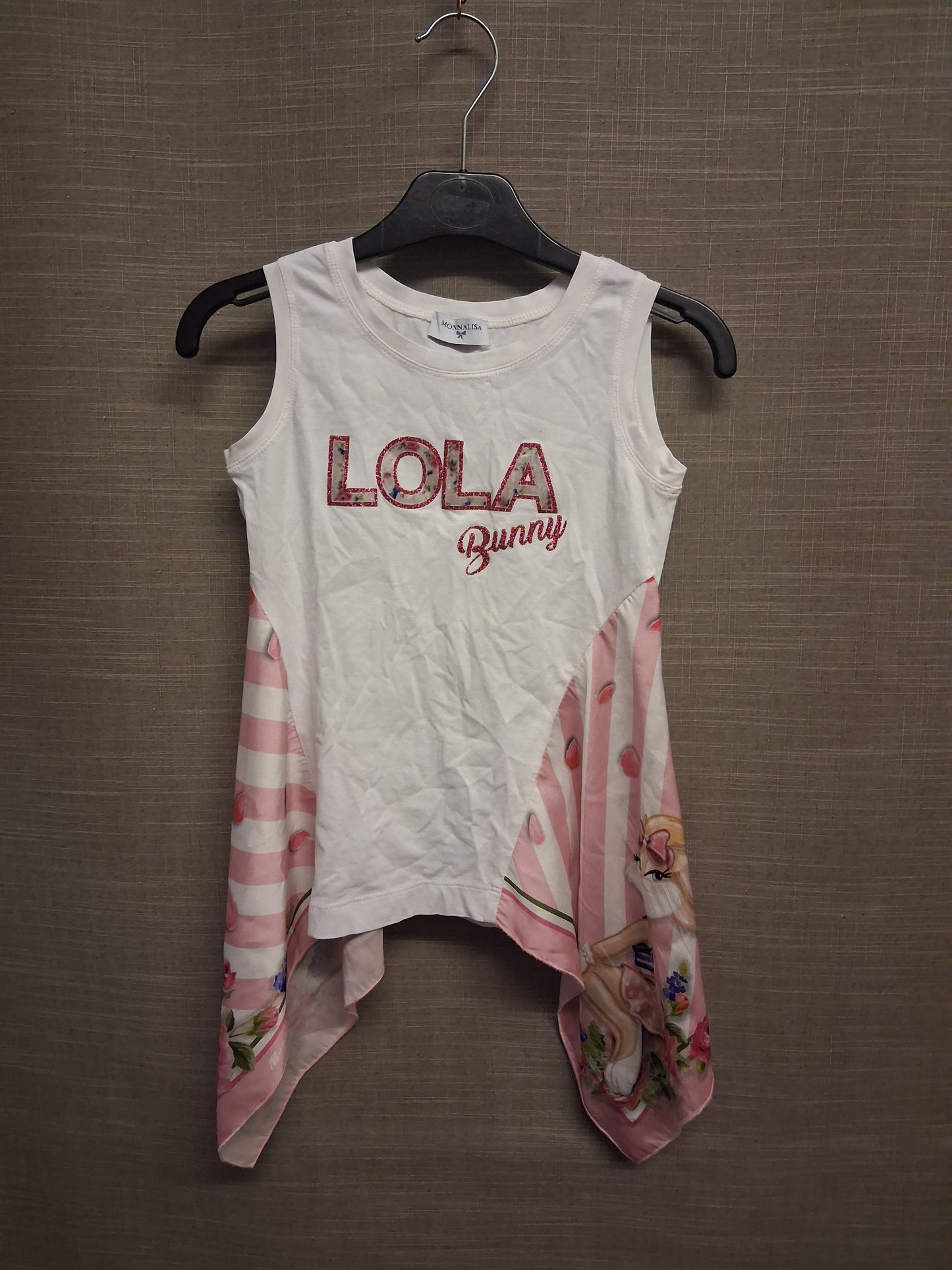 Monnalisa Lola Bunny Looney Tunes Sleeveless Vest Age 7 Years