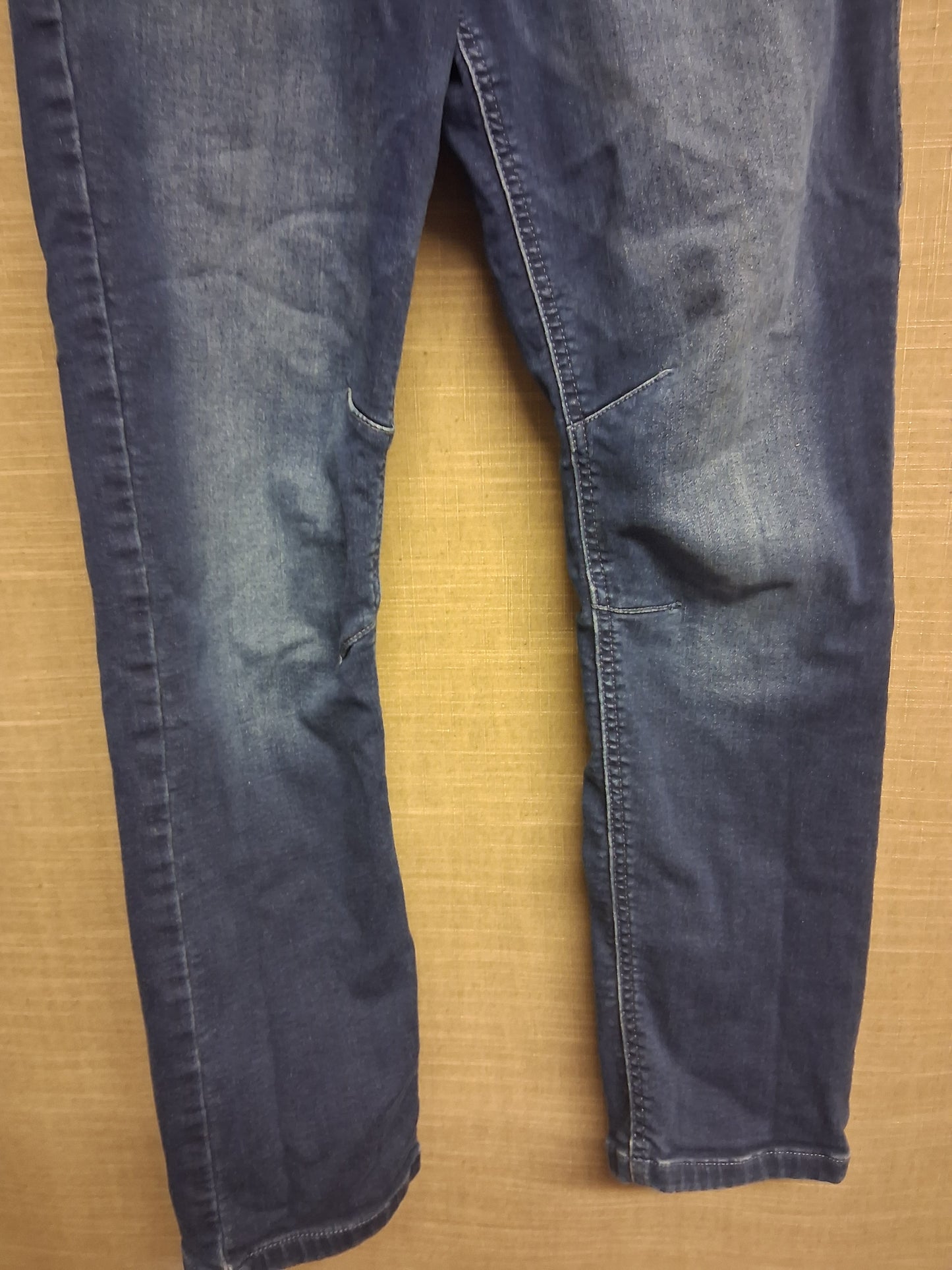 F&F Boys Blue Denim Jeans Age 14-15 Years Elastic Waist