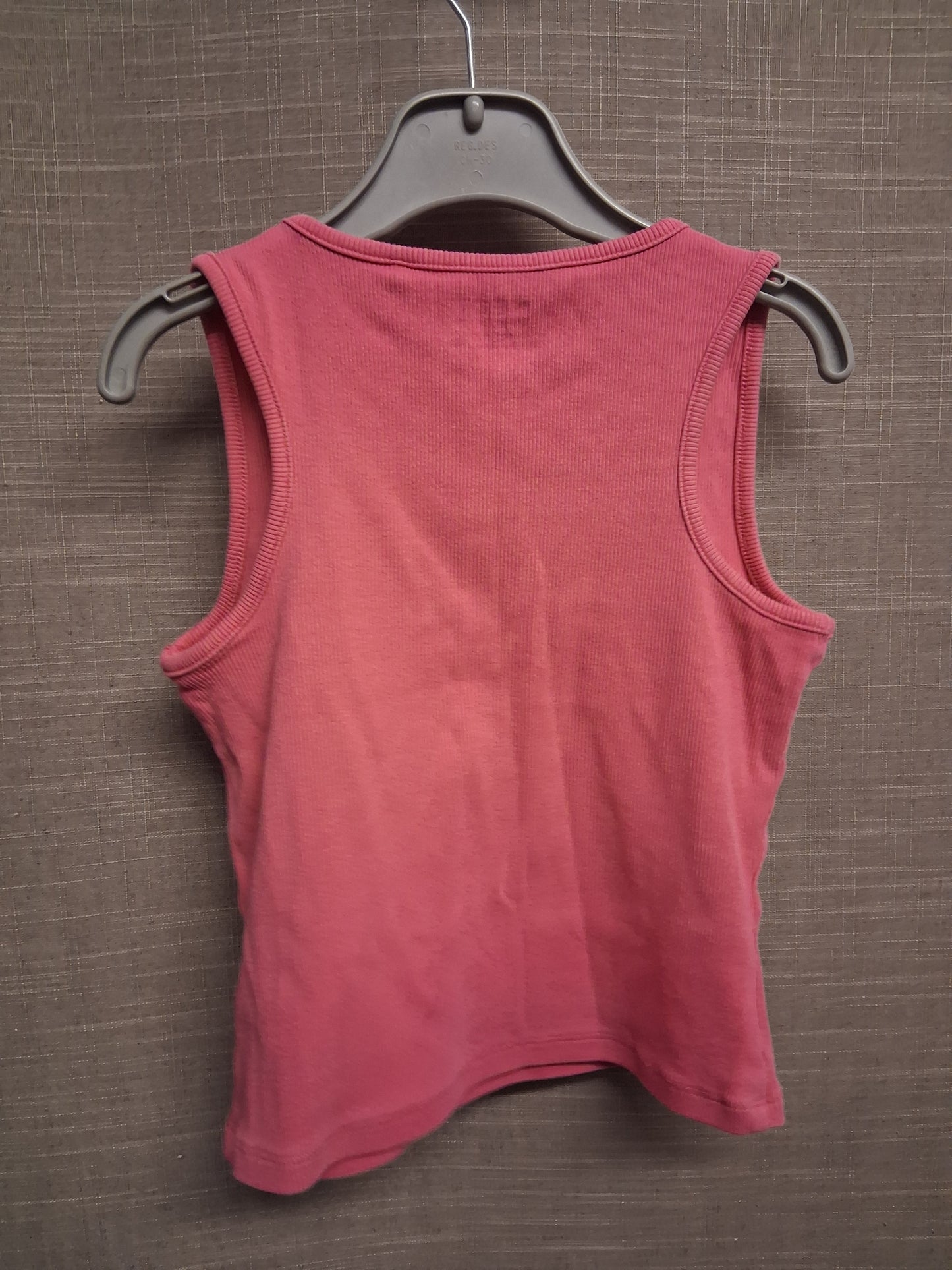 Next Pink Ribbed Vest Tank Top Age 9 Years