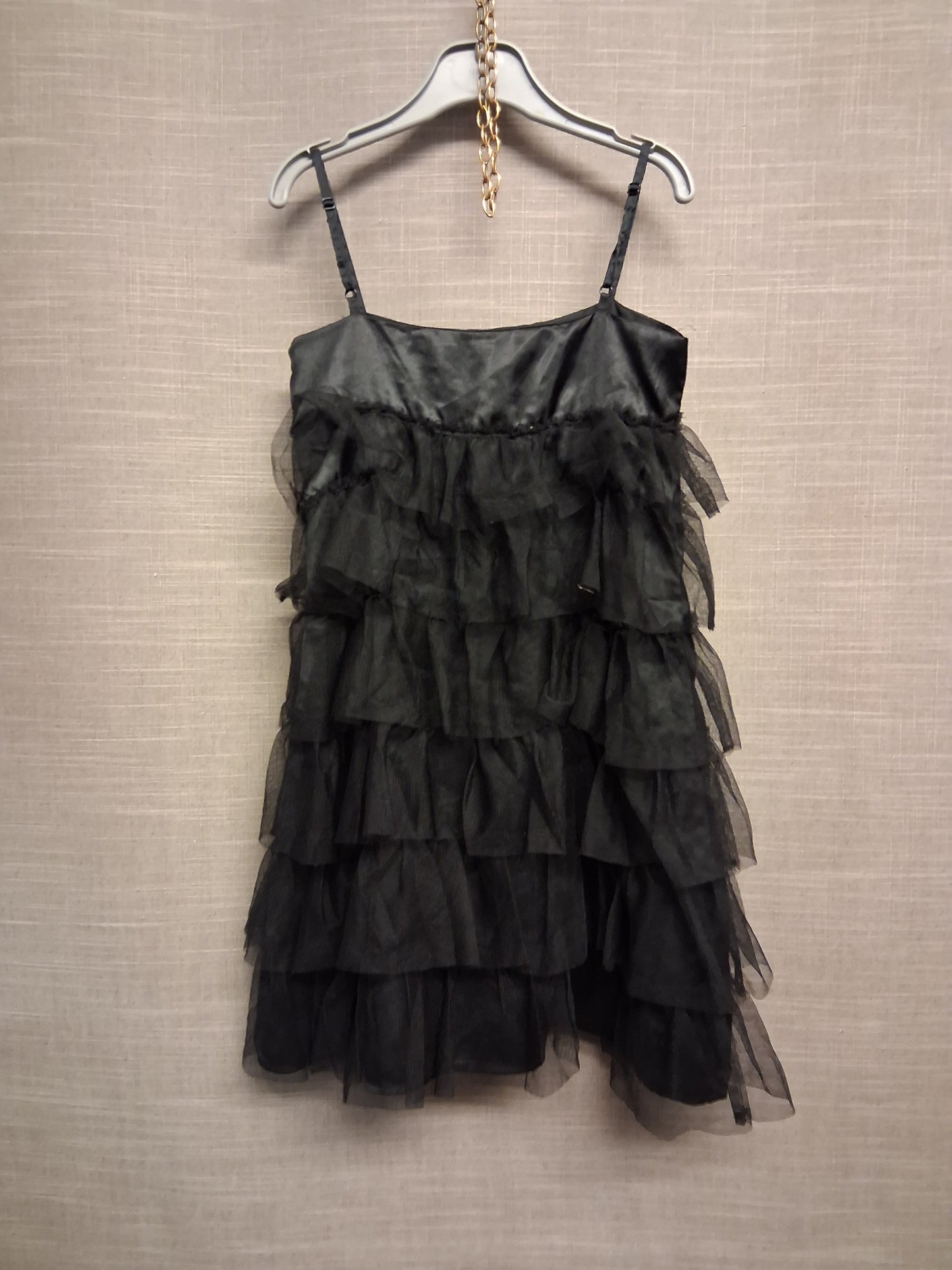 GAP Girls Black RaRa Dress Age 6-7 Years