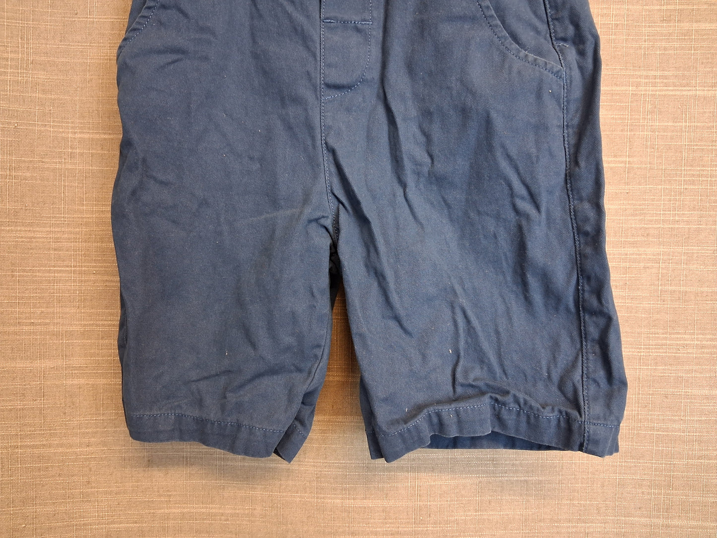 George Boys Blue Chino Shorts Age 6-7 Years