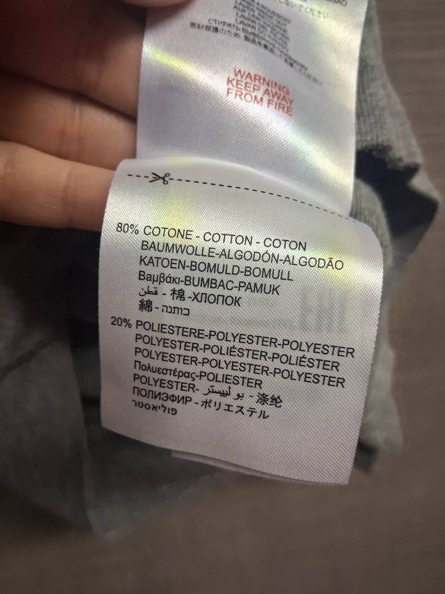 Replay Hoodie Boys Grey Full Zip Designer Age 18 Months