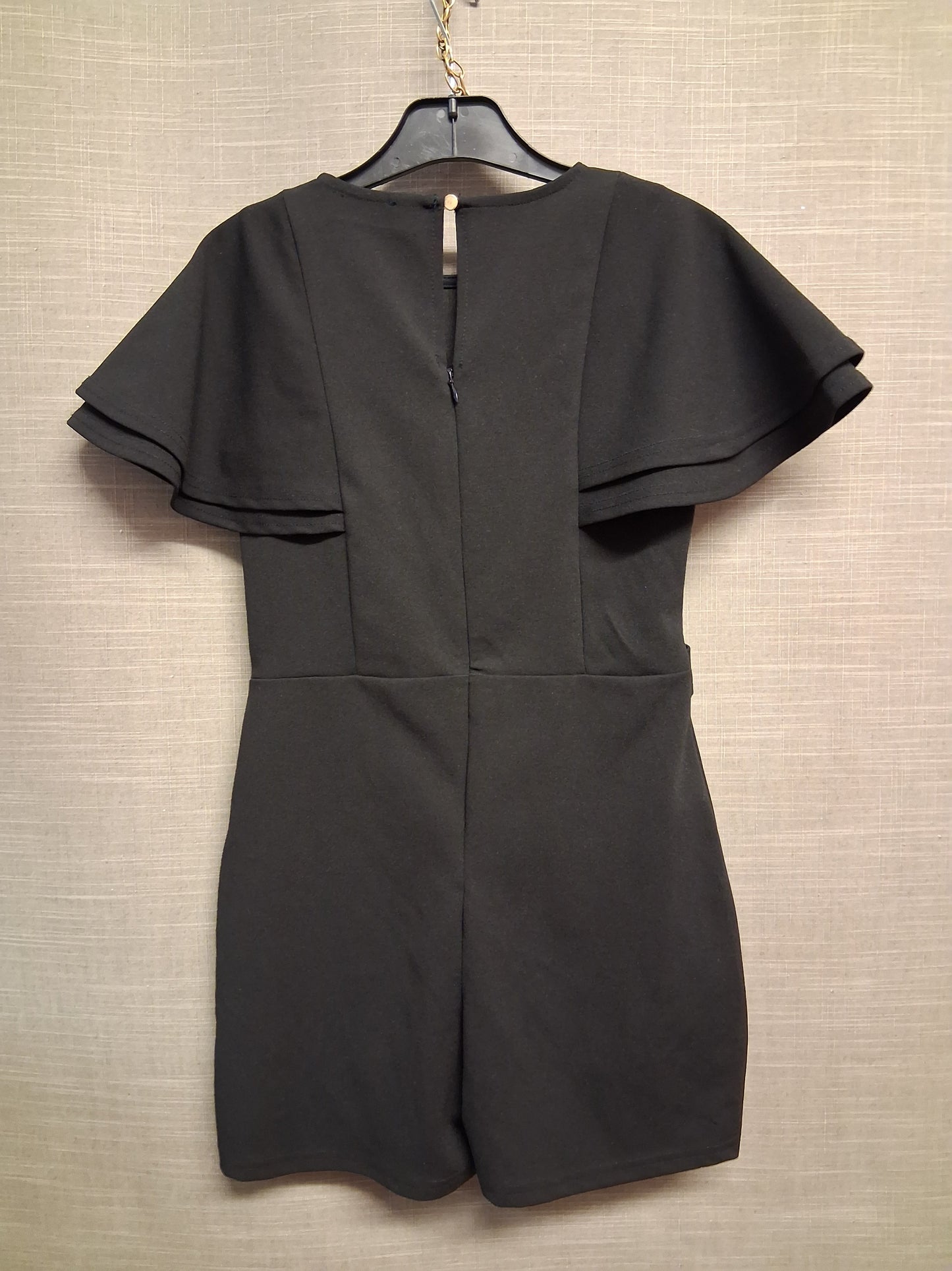 Lipsy Girls Black Playsuit Age 9-10 Years