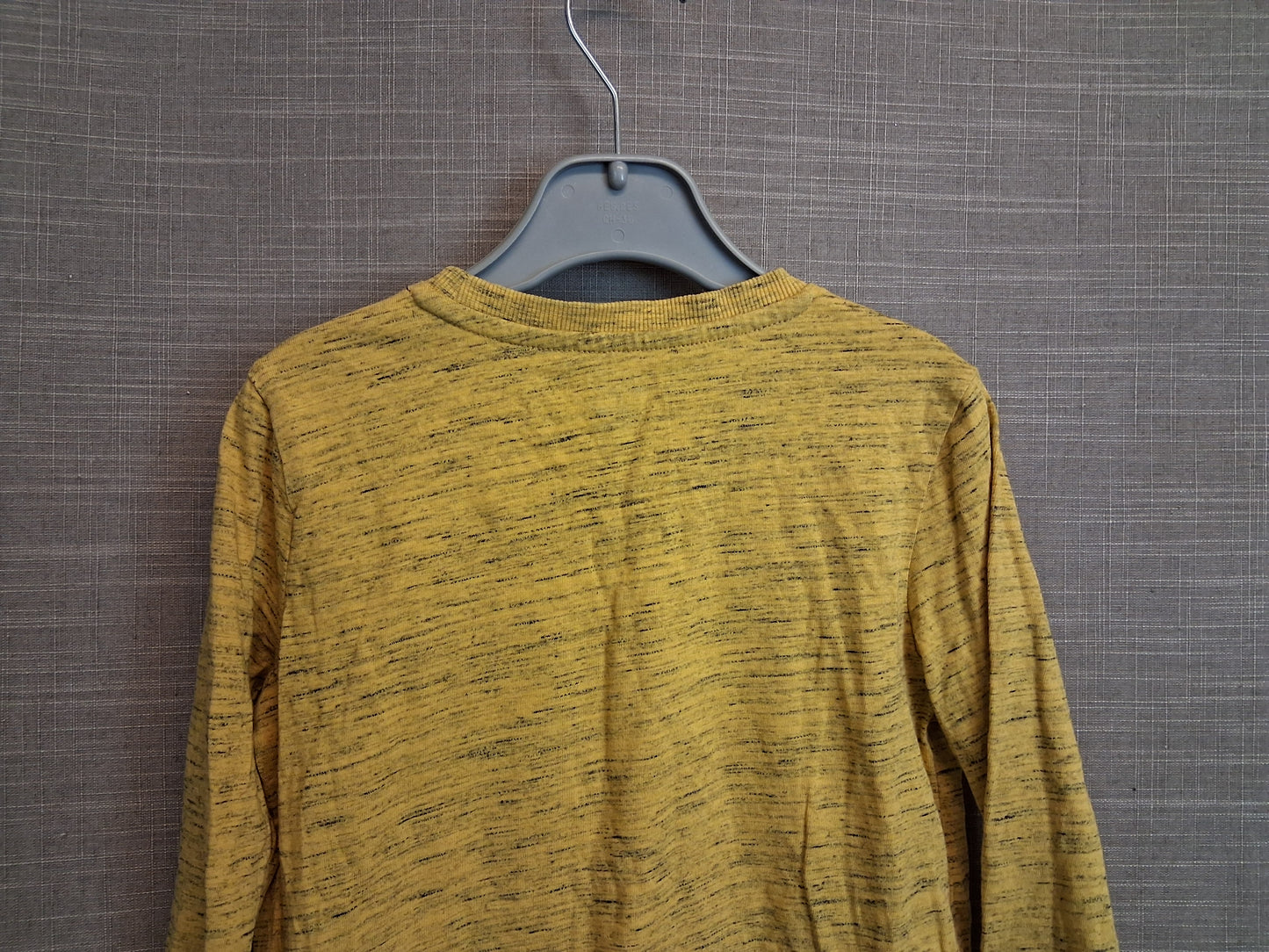 F&F Boys Yellow Long Sleeve T-Shirt Jersey Age 4-5 Years