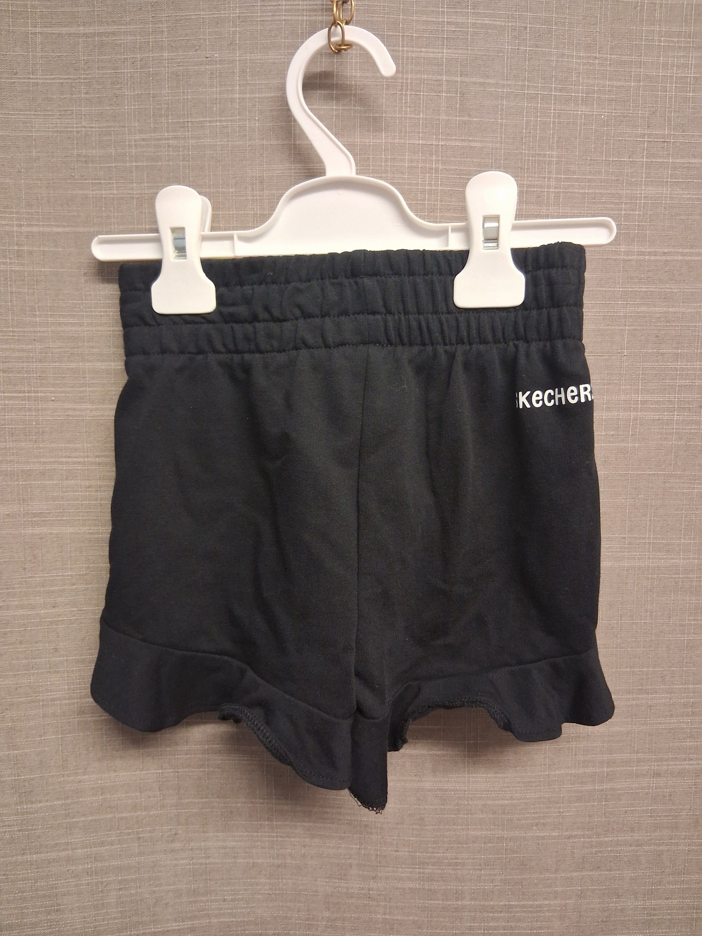 Skeckers Girls Black Jersey Shorts Age 5 Years