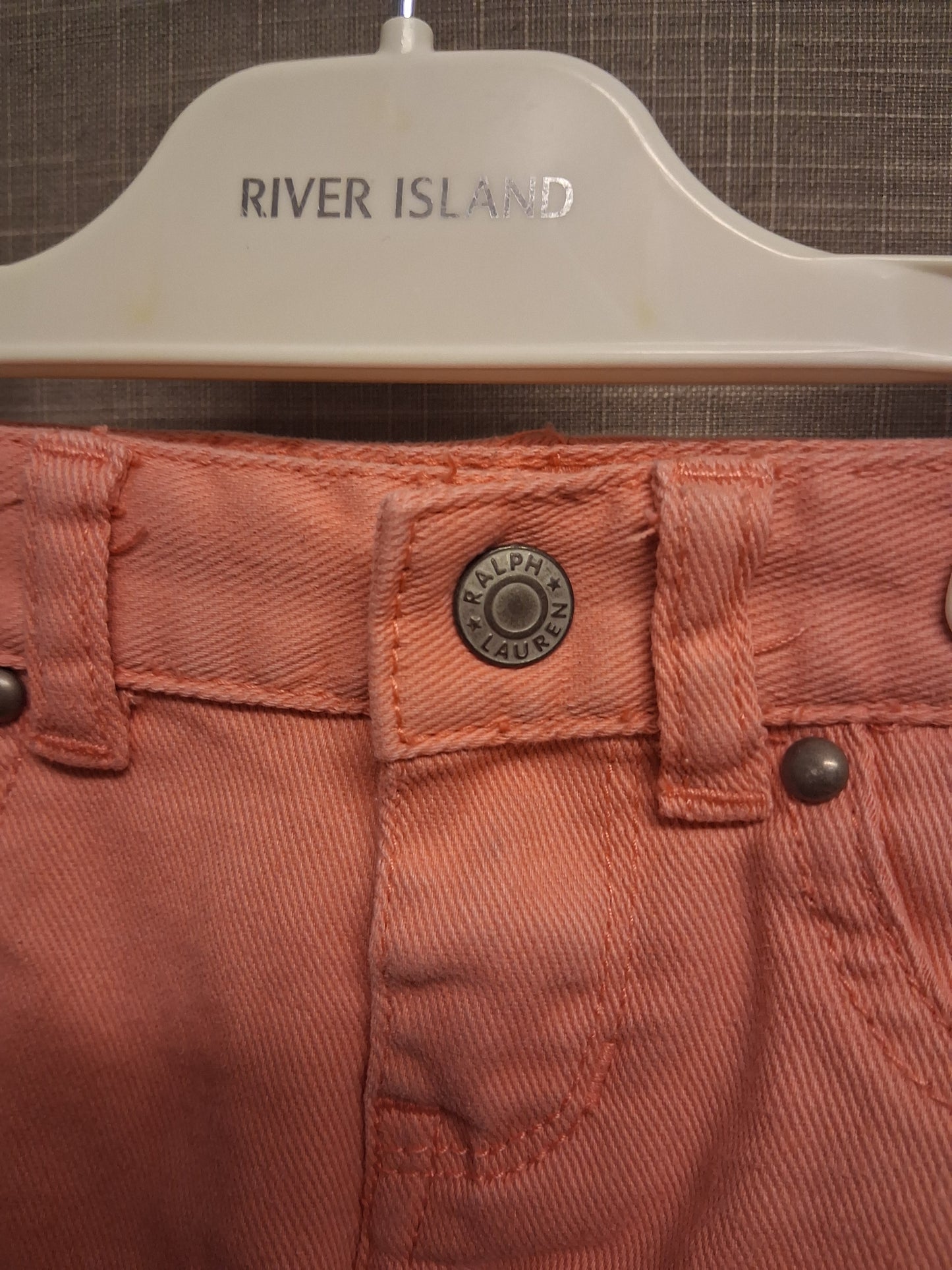 Ralph Lauren Peach Denim Skinny Jeans Age 2 Years