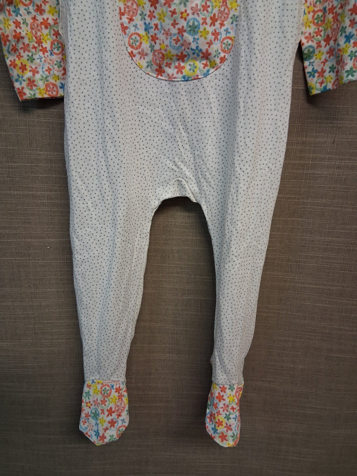 Yatsi Baby Designer Girls Sleepsuit Multicolour Floral All in One Age 24 Months New