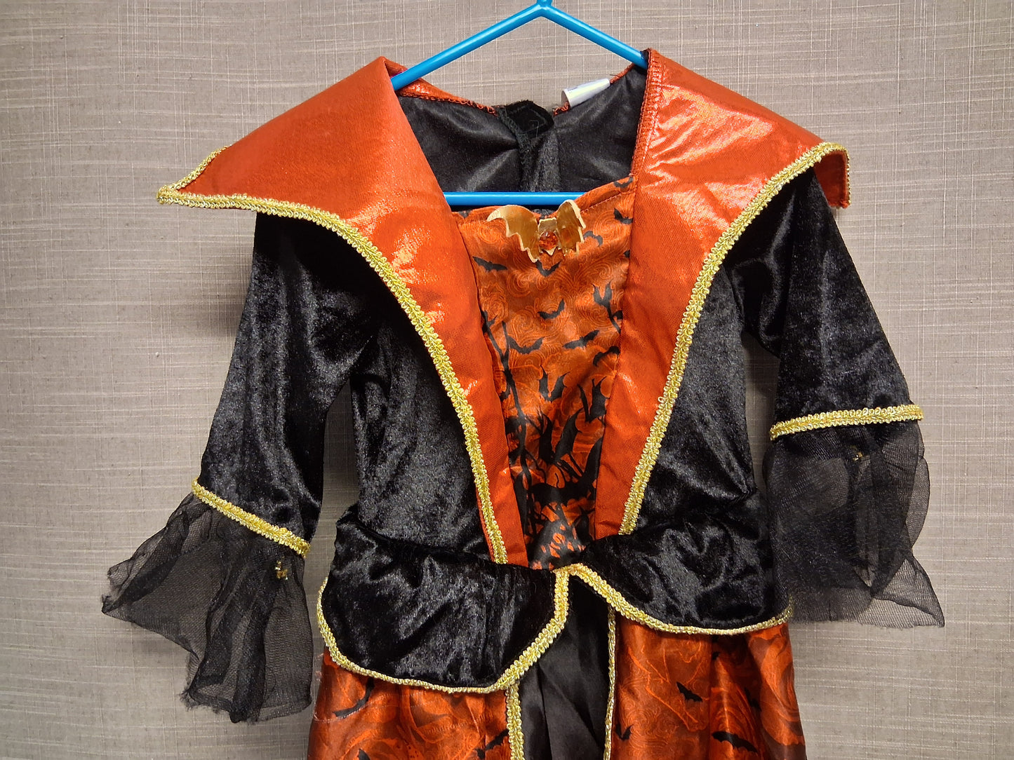 F&F Girls Halloween Costume Bride of Dracula Age 3-4 Years