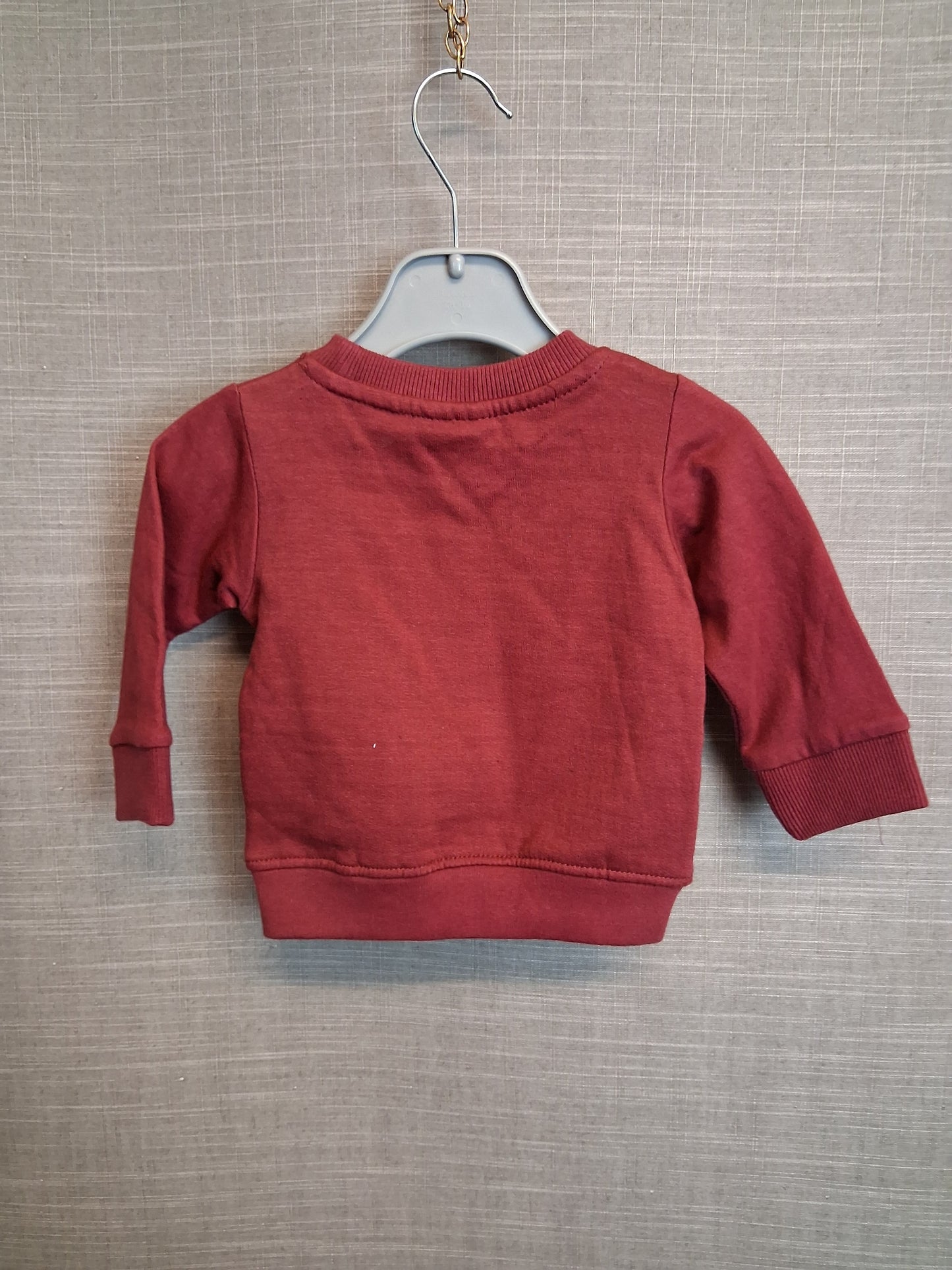 Redskins Boys Sweater Burgundy Red Age 6 Months