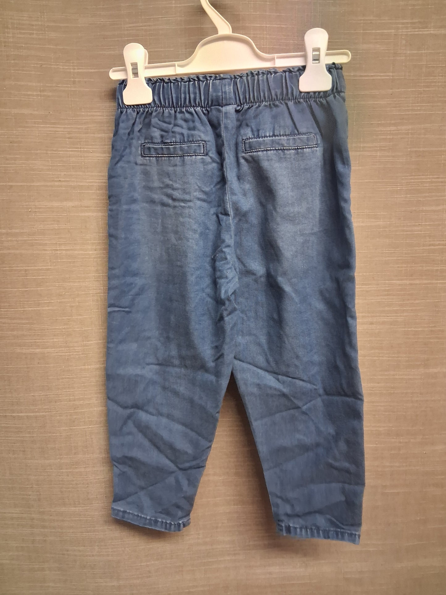 Next Girls Lightweight Chambray Jeans Blue Age 3-4 Years
