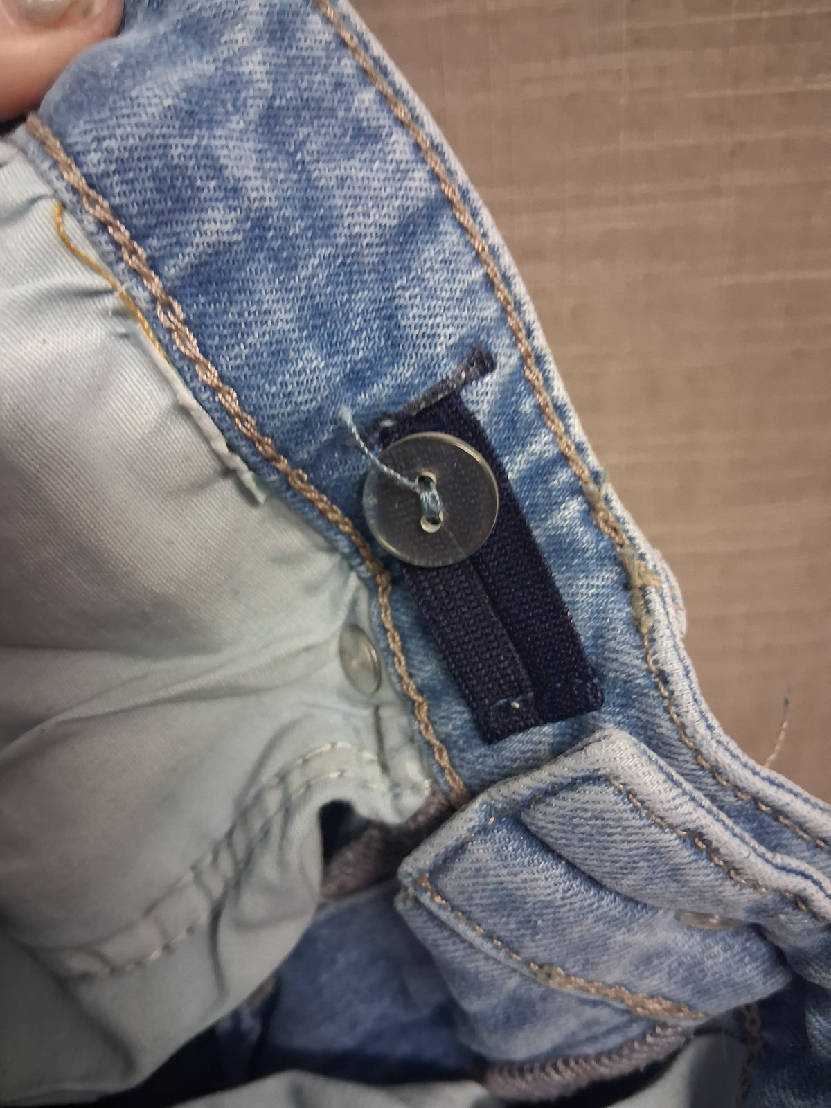 River Island Blue Lightwash Boys Jeans Straight Leg Age 5 Years
