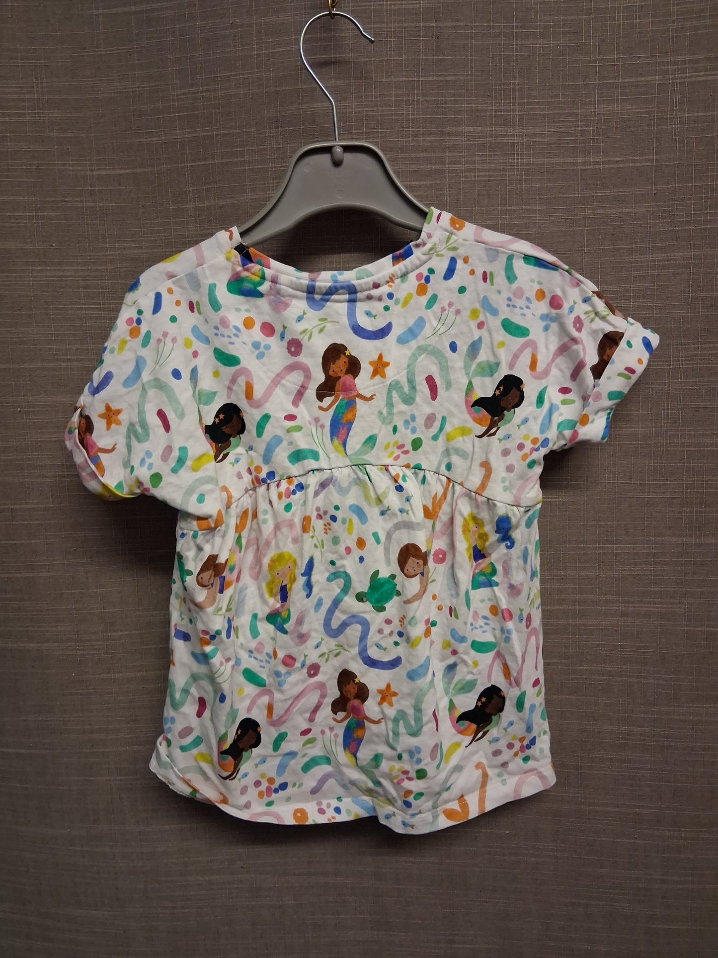 TU Girls Mermaid Short Sleeve T-Shirt Age 2-3 Years
