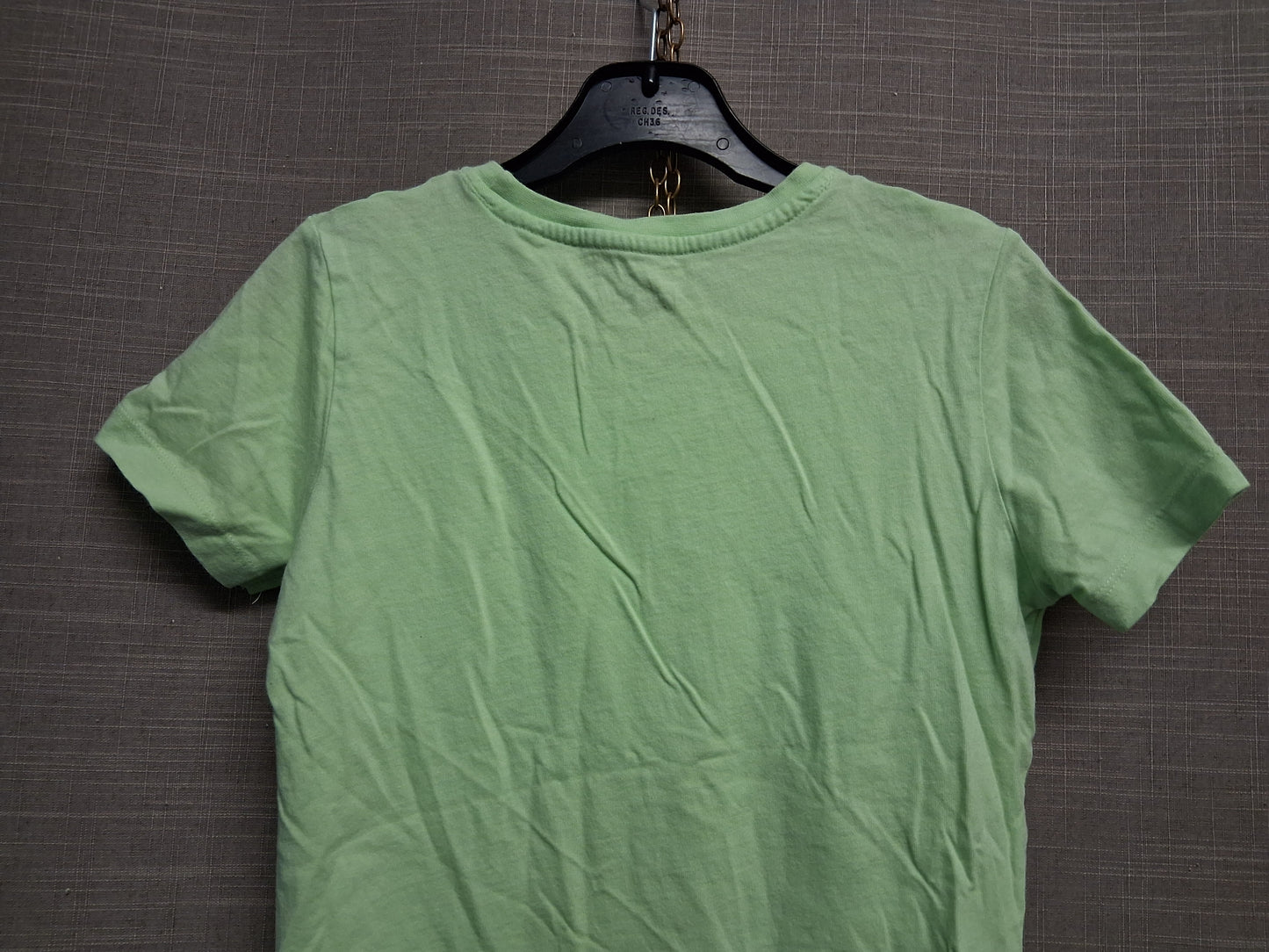 Primark Disney Girls Tinkerbell T-Shirt Green Short Sleeve Age 9-10 years