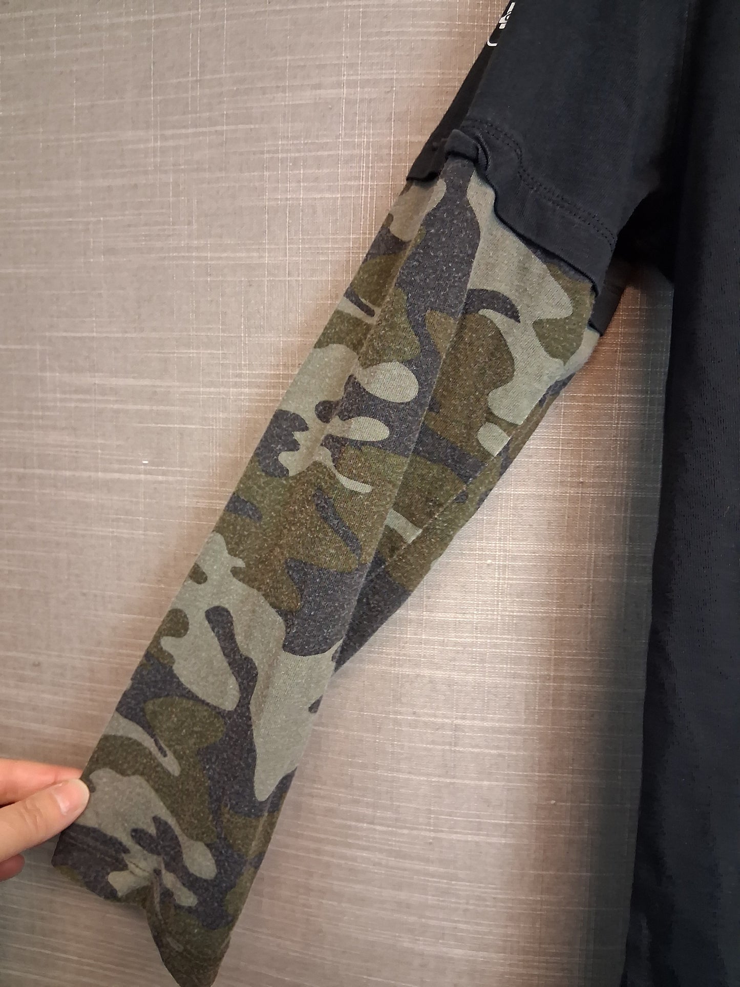 Next Boys Black Camouflage Long Sleeve Jersey T-Shirt Age 10 Years