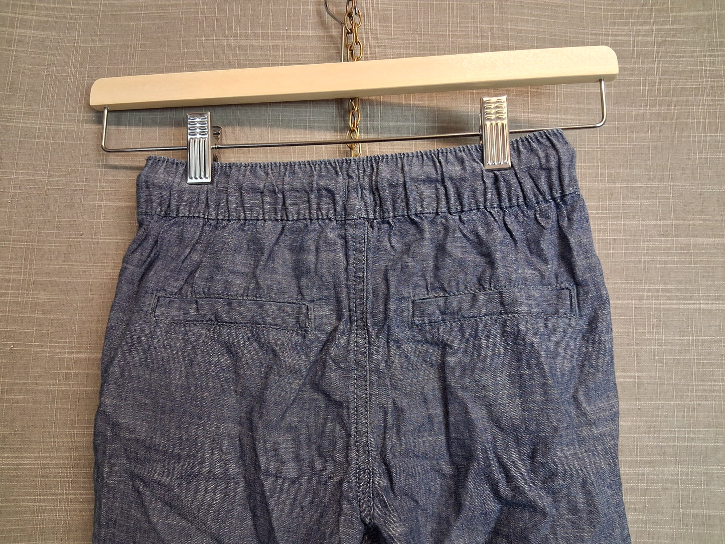 Nutmeg Boys Blue Denim Style  Chino Shorts Age 7-8 Years
