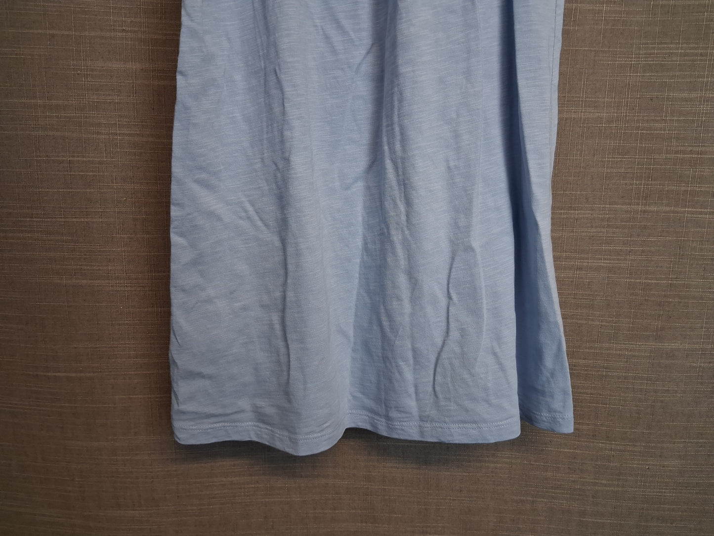 F&F Light Blue Sleeveless A Line Jersey Dress Age 6-7 Years