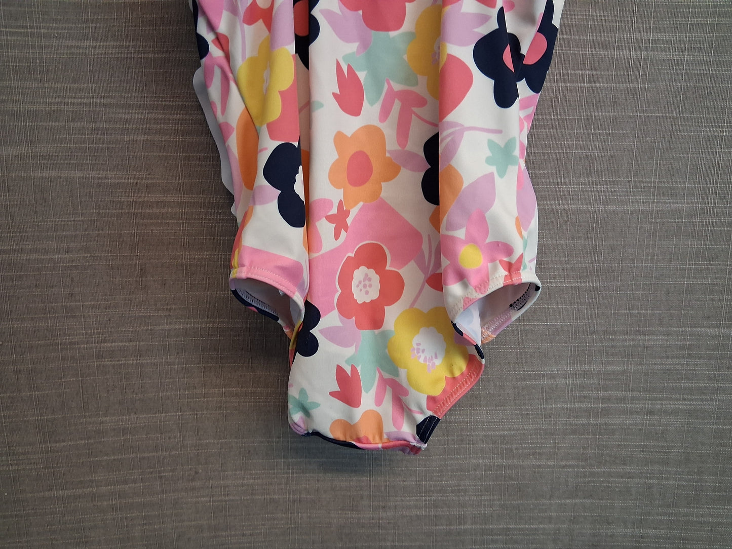 F&F Girls One Piece Swimsuit Age 4-5 Years Floral Multicolour