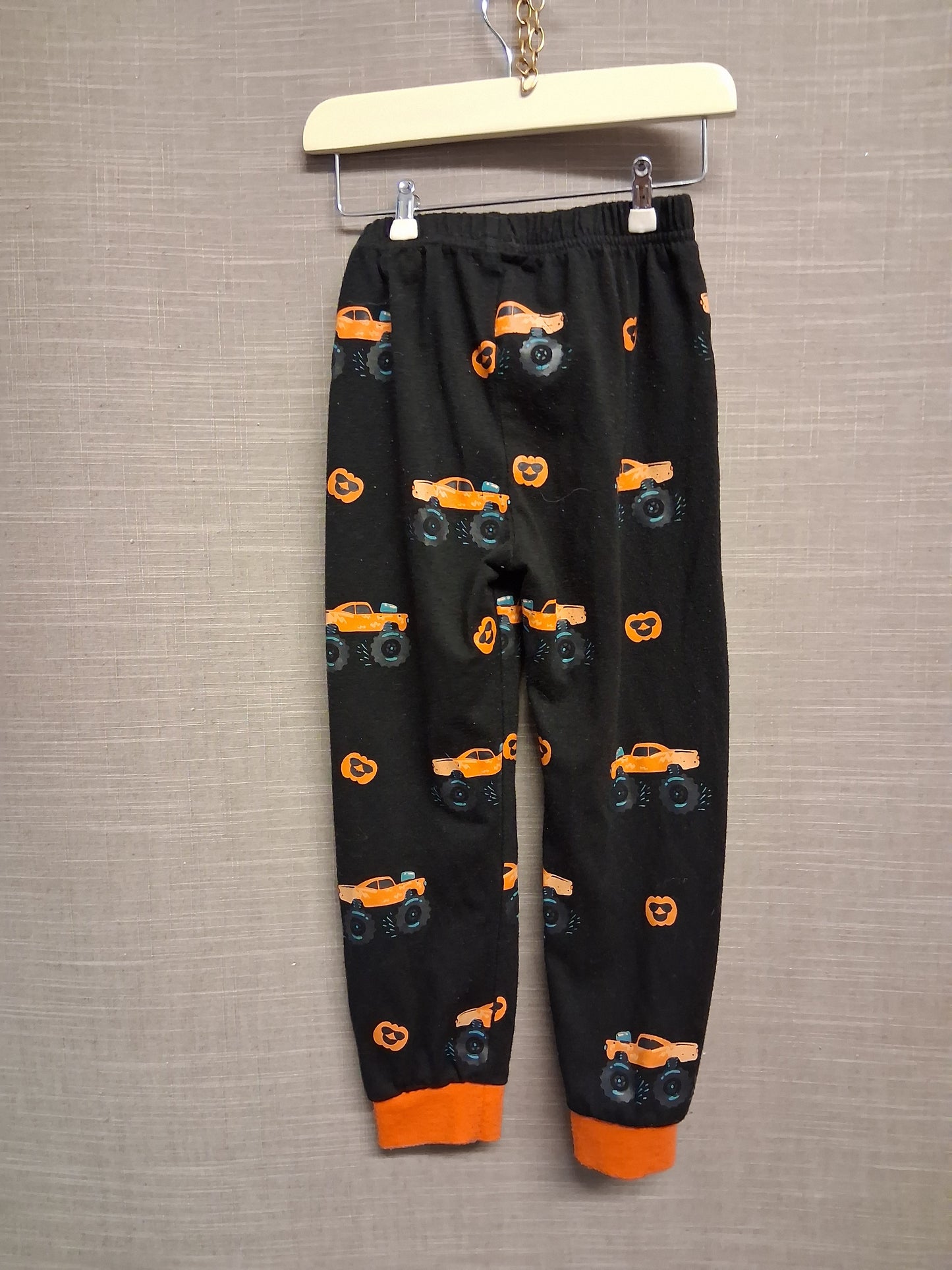 Boys Halloween Pumpkin Monster Truck Joggers Age 4 Years