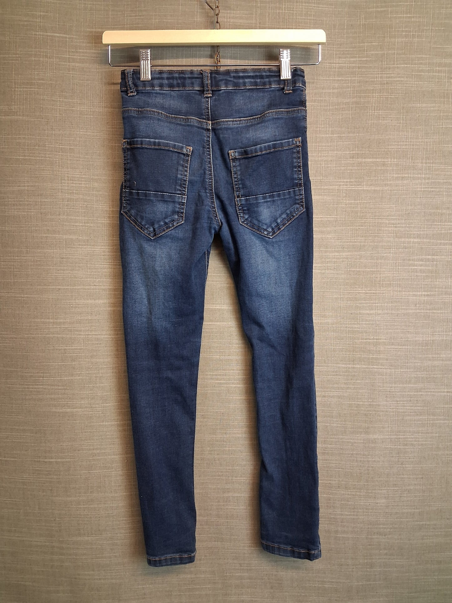 Nutmeg Boys Blue Denim Skinny Jeans Age 9-10 Years