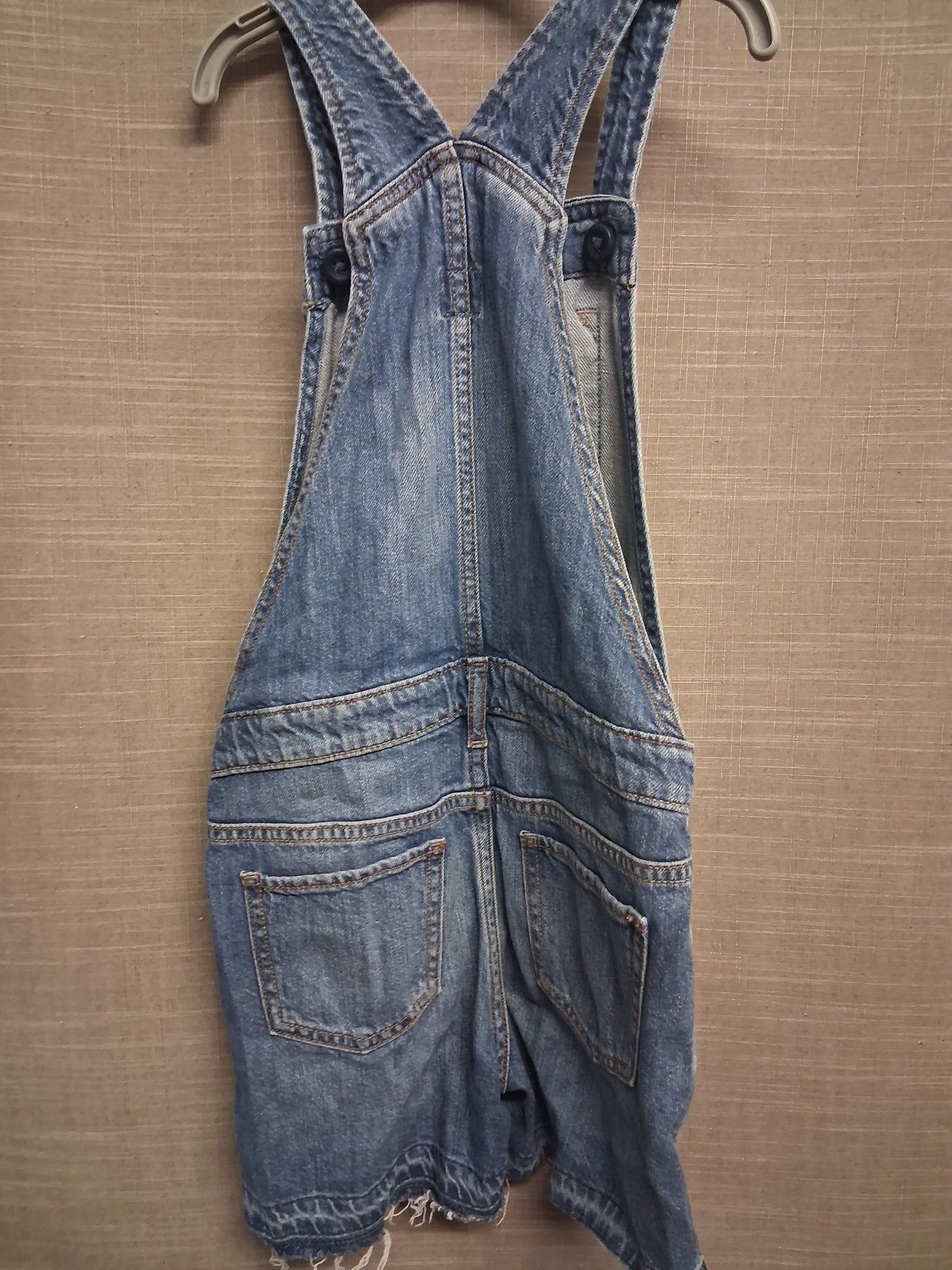 GAP Denim Pinafore Dress Blue Age 8 Years