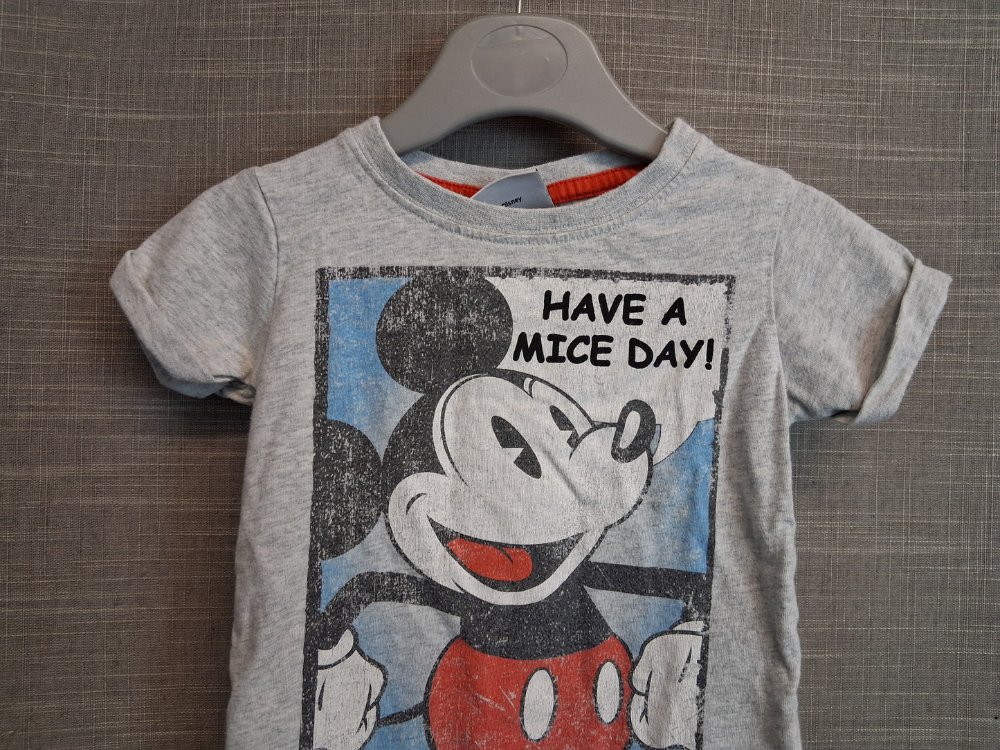 Next Disney Mickey Mouse T-Shirt Age 3-6 Months