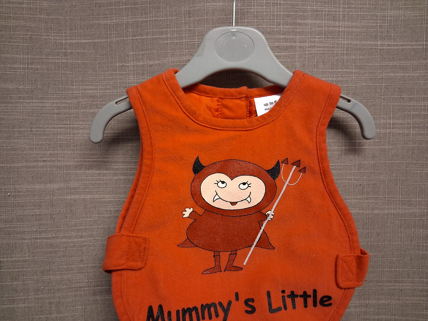 Ladybird Vintage 'Mummy's Little Devil' Costume One Piece Age up to 6 months
