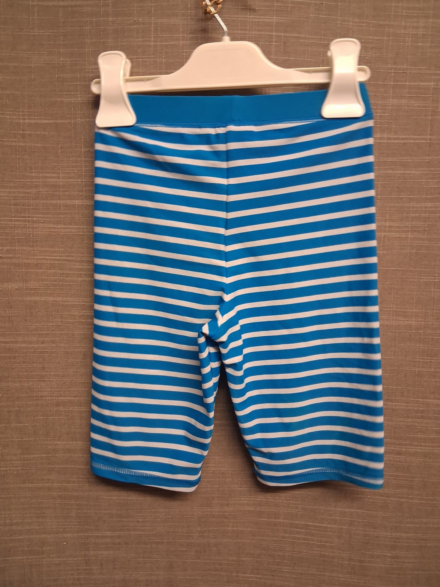 JoJo Maman Bebe Swim Shorts Blue White Age 3-4 Years