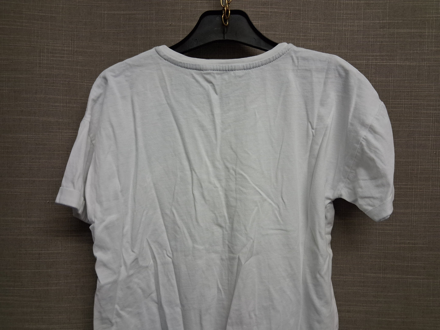 George Girls "Pudsey" Children in Need White Short Sleeve T-Shirt 2 way Sequins Age 11-12 Years