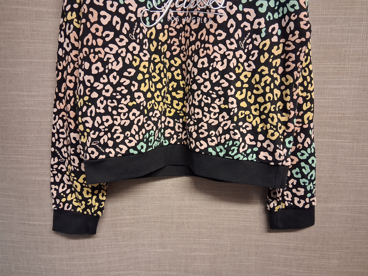 Guess Girls Leopard Multicolour Sweater Age 12 Years