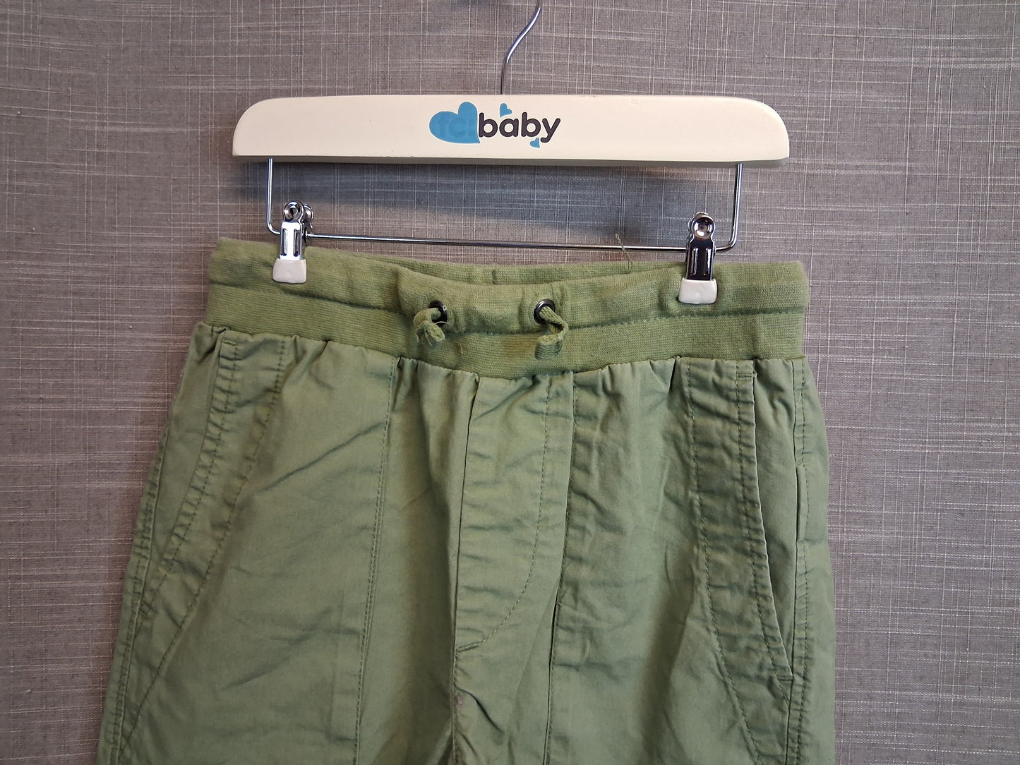GAP Boys Chino Style Shorts Green Age 6-7 Years