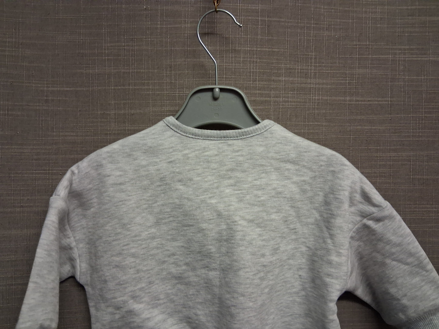 George Baby Boys Grey Sweater Jumper Cute Teddy Graphic Print Age 0-3 Months