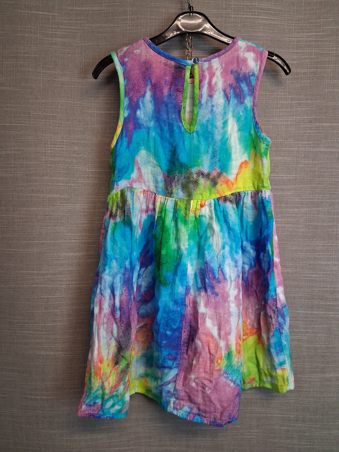 Next Girls Multicolour Tie Dye Sundress Age 7 Years